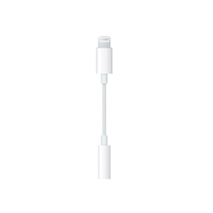 Adaptador de Lightning para fones de ouvido